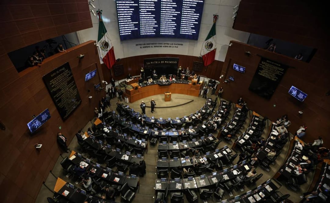 Senado de la República en sesión del 6 de noviembre del 2024. Foto: Gabriel Pano / EL UNIVERSAL