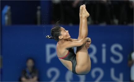La mexicana Alejandra Estudillo avanza a la Final de trampolín 3 metros; busca su medalla en París 2024
