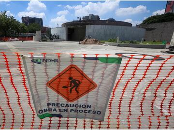 FOTOS. Así luce la rehabilitación de la Glorieta de Insurgentes; ¿cuándo quedará listo el proyecto?