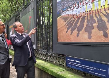 Inauguran “100 años, una historia infinita”; una galería en honor al centenario de la Liga Mexicana de Beisbol