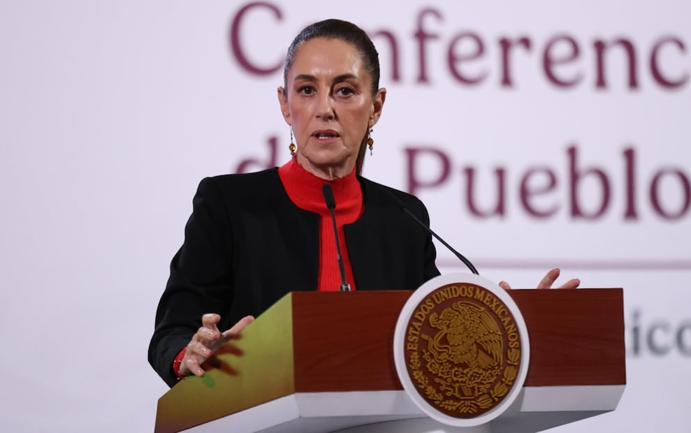 La presidenta Claudia Sheinbaum negó que Rogelio Ramírez de la O vaya a renunciar como secretario de Hacienda y Crédito Público. Foto: Diego Simón Sánchez/EL UNIVERSAL