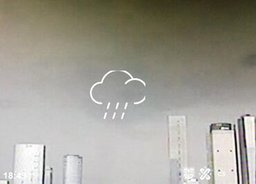 Por segundo día, llueve en CDMX en plena contingencia