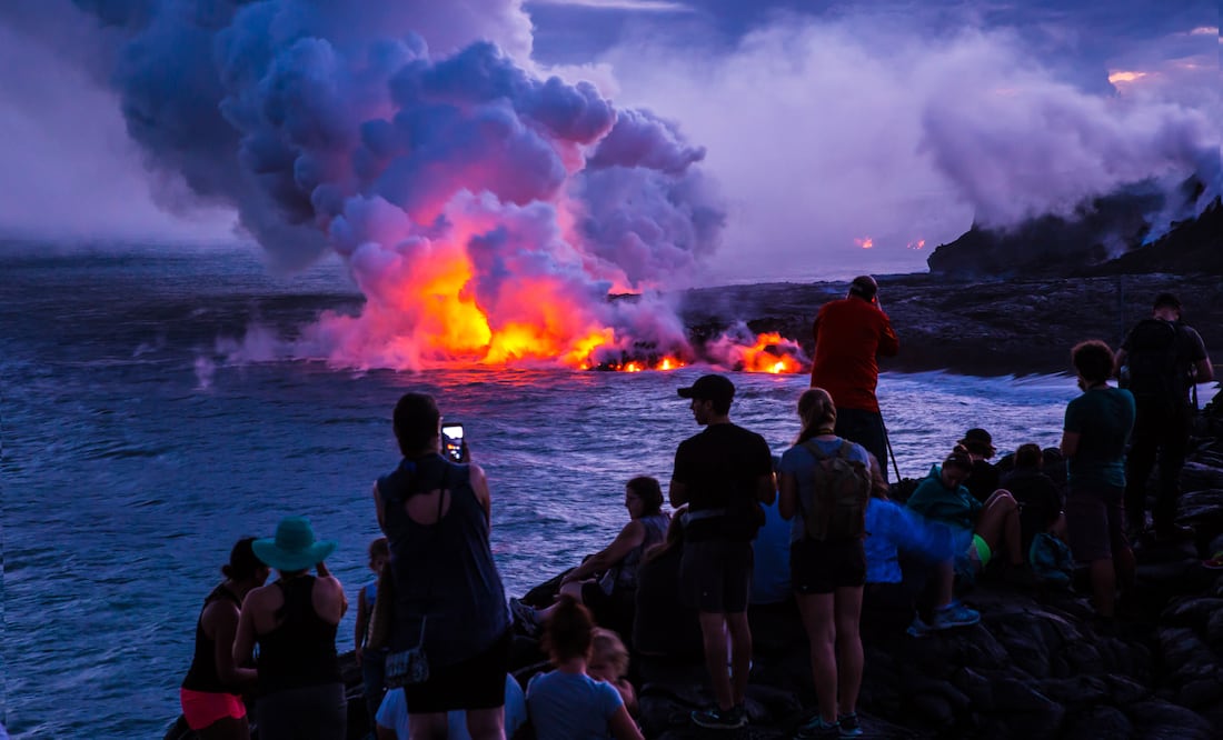 El Parque Nacional de los Volcanes es Patrimonio de la Humanidad. (Foto: National Park Service)