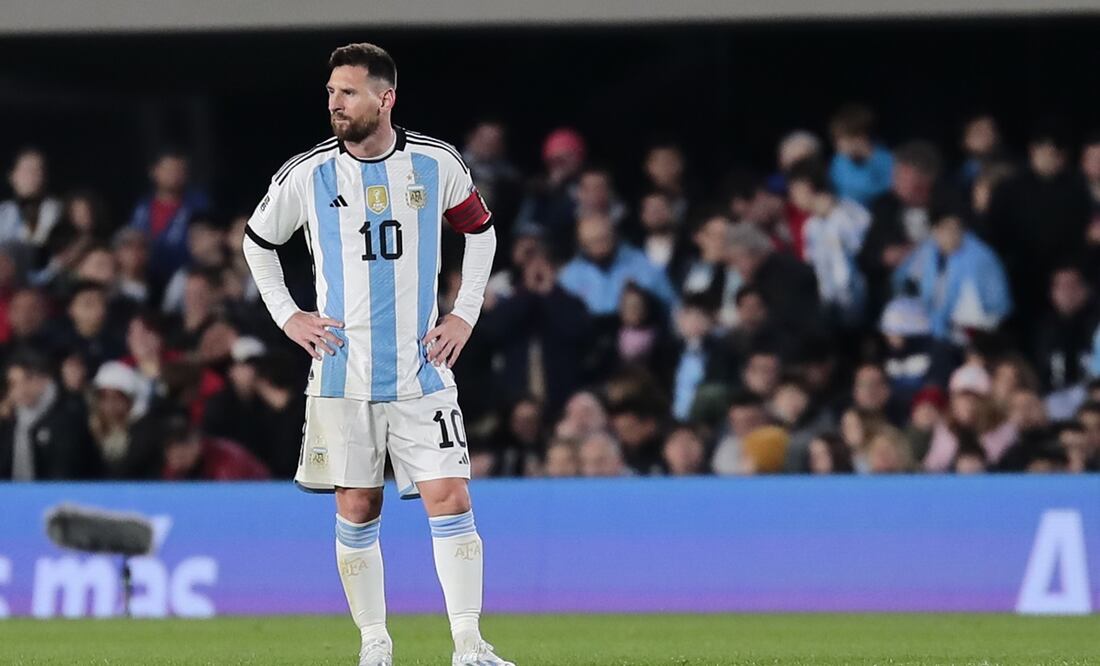Lionel Messi convirtió el único gol del triunfo argentino / Foto: EFE
