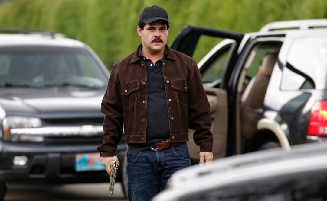 Marco de la O interpreta al narcotraficante El Chapo. Foto: AP