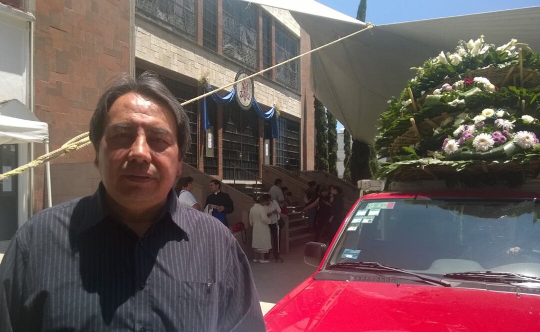 El padre Arturo Robles Rodríguez, de Melchor Ocampo, reconoció que existe incremento en la inseguridad para la ciudadanía del Estado de México. Foto: Juan Manuel Barrera / EL UNIVERSAL