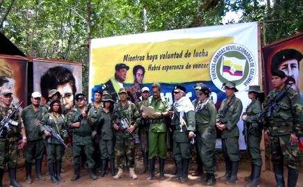 Colombia's FARC rebels issue call to arms three years after peace deal
