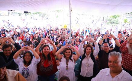 Diputados de Morena dan espaldarazo a Clara Brugada, quien va por "una ciudad feminista"