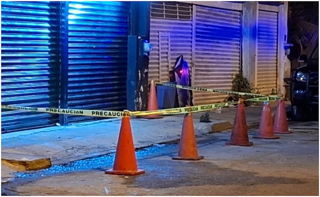 Un hombre fue acuchillado la madrugada de este miércoles afuera de un bar en Ciudad Caucel, en Mérida, Yucatán. Foto: Especial
