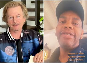 ... y David Spade le da 5 mil dólares al empleado que sólo recibió dulces