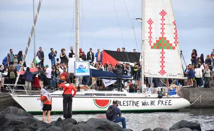 Israel traslada a puerto a tripulantes de Flotilla Global Sumud; muestra vídeo de Greta Thunberg