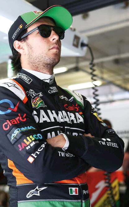 "Checo" intentará mantener el impulso de la carrera pasada (CORTESÍA SAHARA FORCE INDIA)