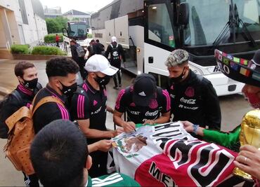 La Selección Mexicana llegó a Dallas para enfrentar a Islandia