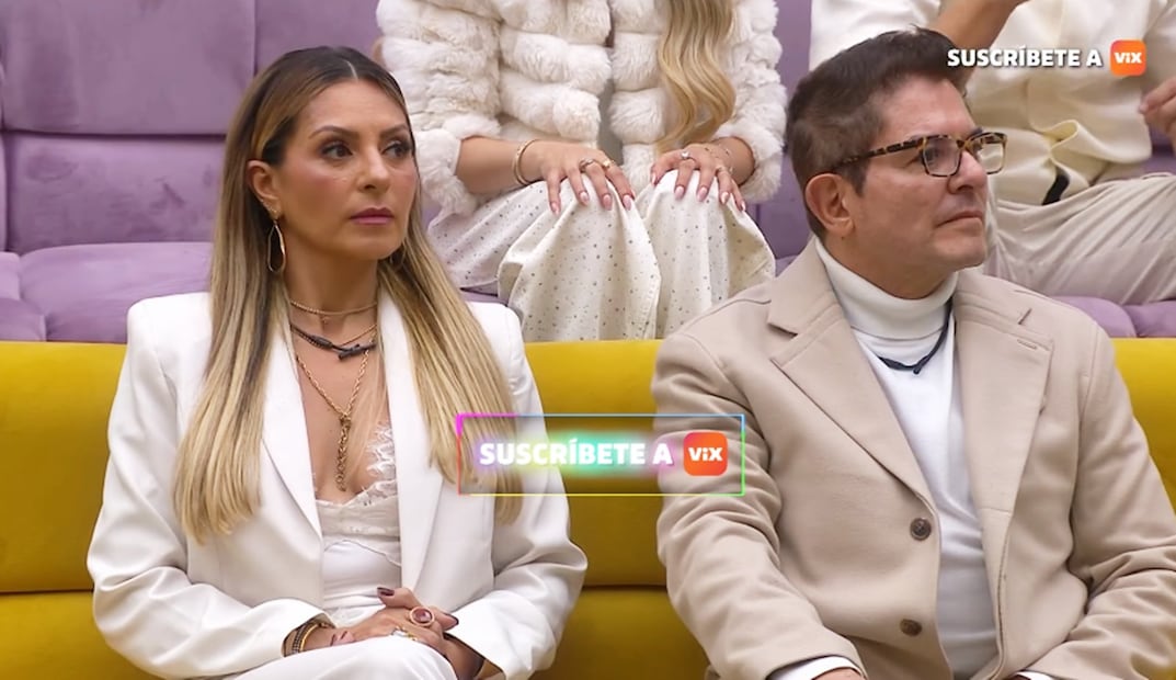 Mariana Ochoa, Ernesto Laguardia y sus reacciones ante la noticia de que Aldo Rendón salía de "La casa de los famosos México".
Foto: Instagram, vía @lacasafamososmx