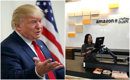 Trump critica otra vez a Amazon por impuestos y empleos