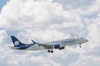 Aeroméxico abre línea de atención a familiares de pasajeros del vuelo Durango-CDMX