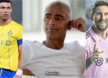 Romario ningunea a Lionel Messi y Cristiano Ronaldo, asegurando que no lo superan en calidad