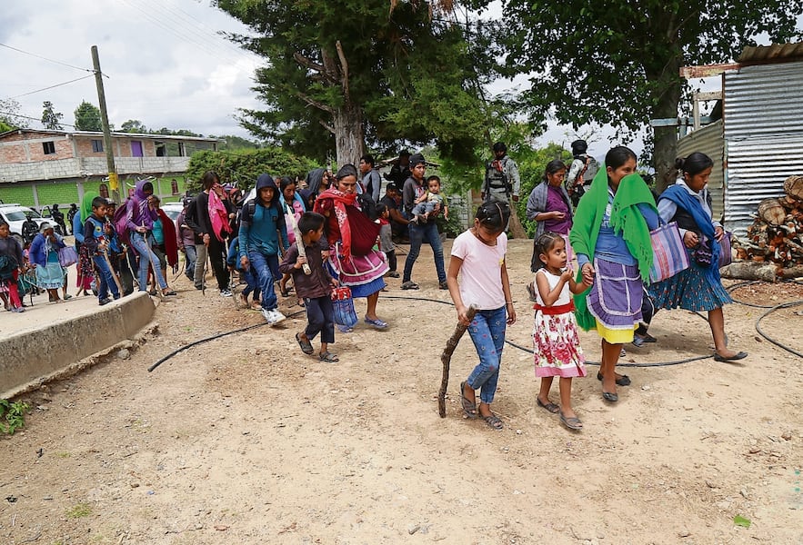 9 mil mexicanos huyeron por violencia; son desplazados internos