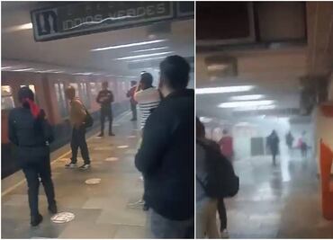 VIDEO: Reportan humo en estación Guerrero de la Línea 3 del Metro CDMX