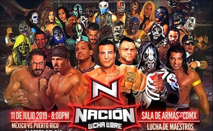 Arranca hostilidades Nación Lucha Libre 