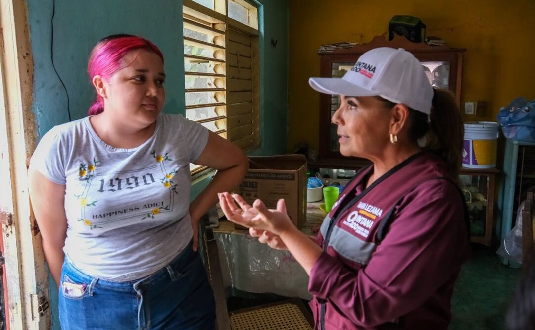 La gobernadora Mara Lezama Espinosa anunció la reasignación de casi 37 millones de pesos de fondos estatales a través de un Paquete Integral de Acciones para Atención de la Emergencia de Chetumal. Foto: especial