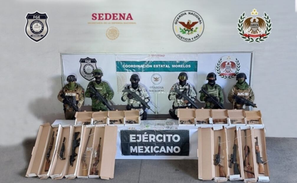 Detienen a nueve presuntos secuestradores y extorsionadores en Morelos