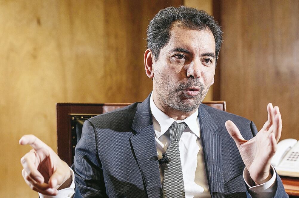 Edgar Amador, titular de Finanzas capitalino, afirmó que la calificadora no observó un impacto significativo en la economía (ARCHIVO EL UNIVERSAL)