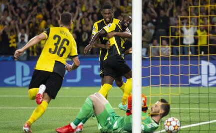 Manchester United pierde de último minuto ante el Young Boys en regreso de Cristiano Ronaldo en Champions League