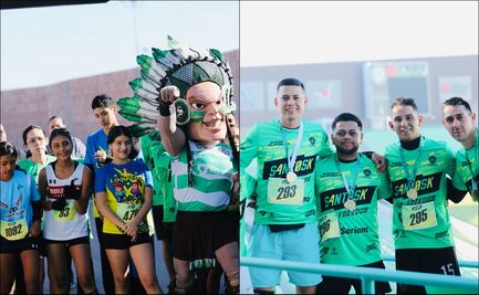 Santos Laguna organizó con éxito el S4NT0SK For Freedom, una carrera contra la trata de menores