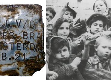 Arqueólogos hallan etiquetas de identificación para niños en el campo de concentración de Sobibor