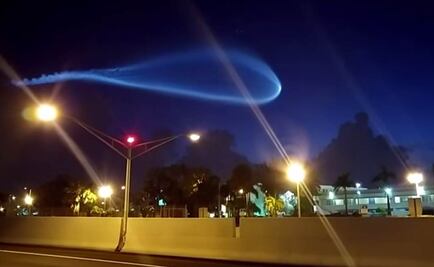 Video. Extraña luz en el cielo sorprende a Miami