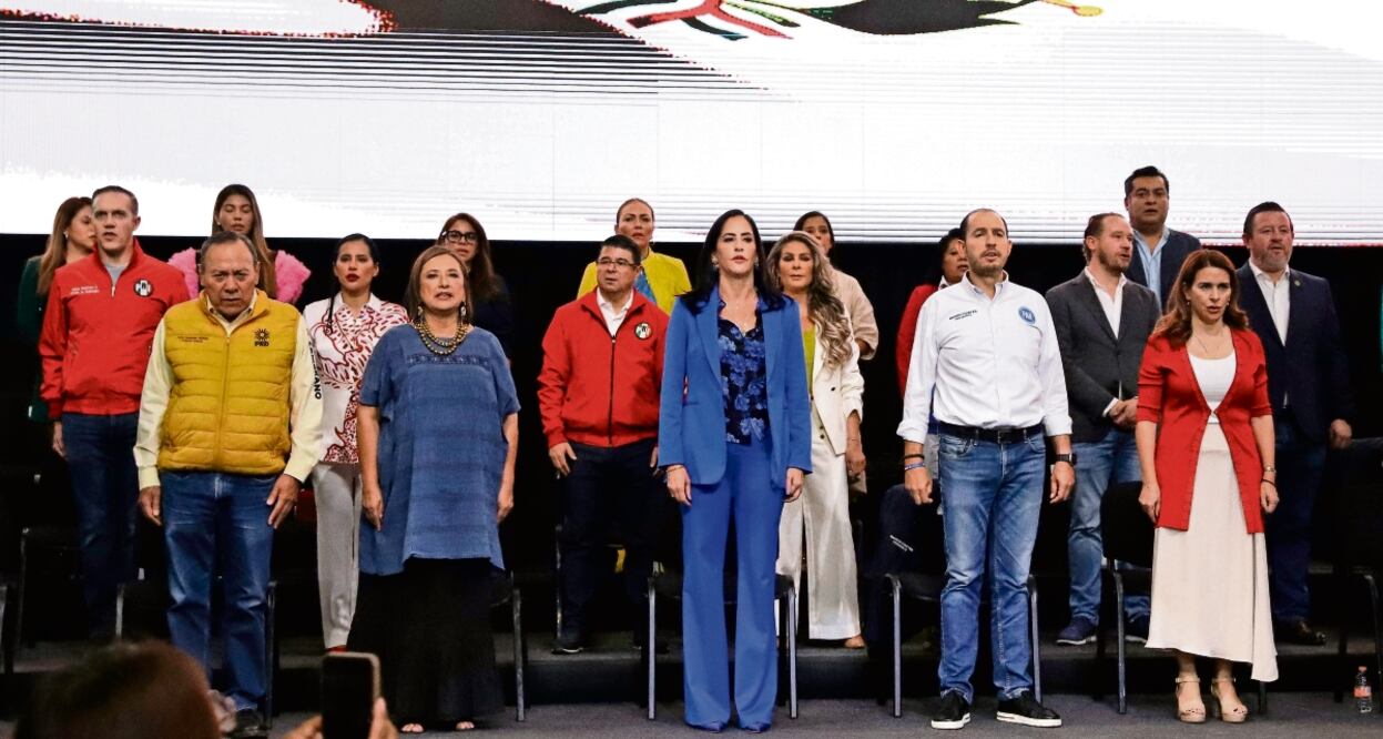 En su informe de labores, la alcaldesa Lía Limón precisó que la mayor fortaleza de la oposición es la unidad y los resultados. Foto: Fernanda Rojas / El Universal
