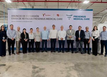 Empresa "Erika de Reynosa" anuncia nueva filial en Tamaulipas; Américo Villarreal destaca compromiso de la compañía