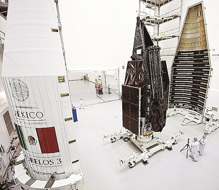 El satélite Morelos 3 es parte del Sistema MexSat y dará servicios móviles para seguridad y protección civil (ESPECIAL)