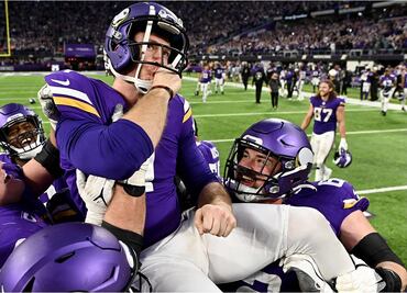 ¡Histórico! Vikings remontan una desventaja de 33 puntos ante los Colts