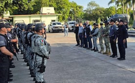 Despliegan a casi 400 elementos federales, estatales y municipales en calles de Cuautla, Morelos; arranca plan de seguridad