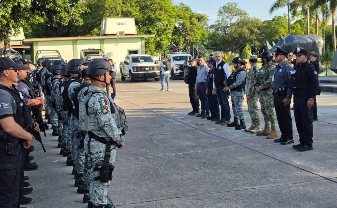 Despliegan 396 policías y militares en Cuautla, Morelos; inicia el Plan Cuautla por la seguridad.
Foto: Justino Miranda