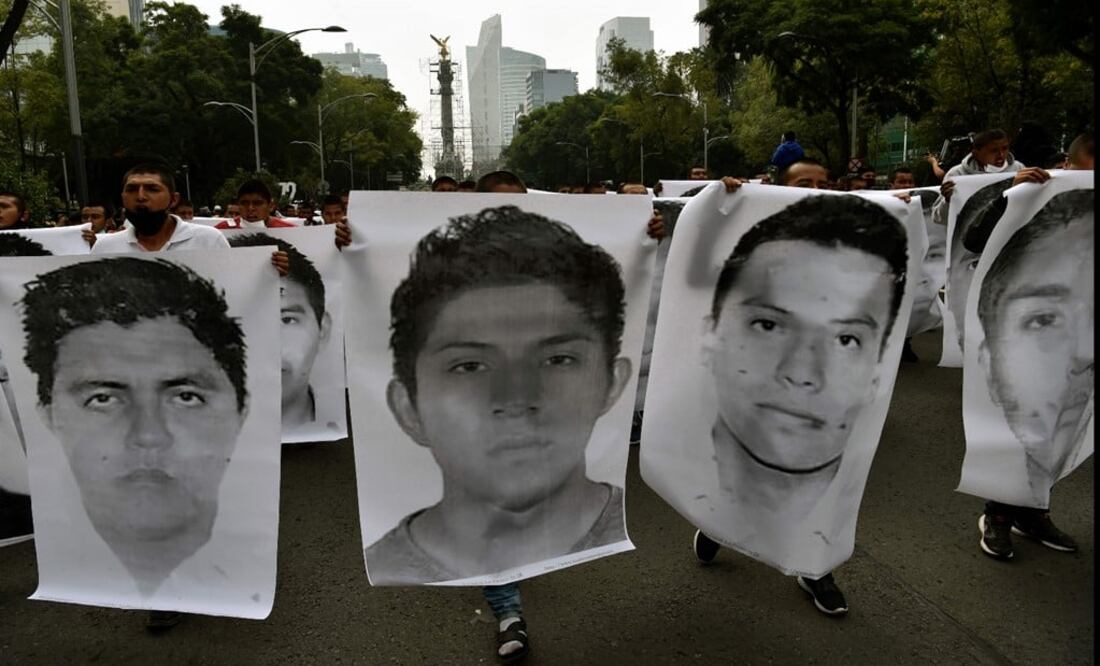 The Mexican President apologized for the disappearance of the 43 students six years after the incident - Photo: Rodrigo Arangua/AFP