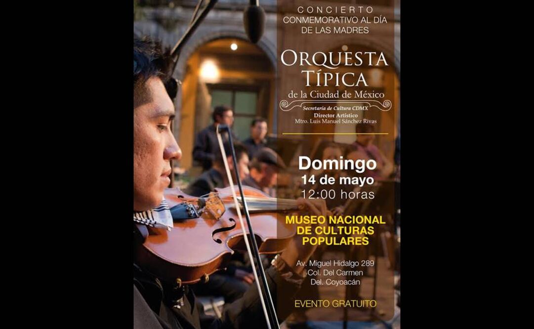 FOTO: Cortesía Orquesta Típica de la Ciudad de México.