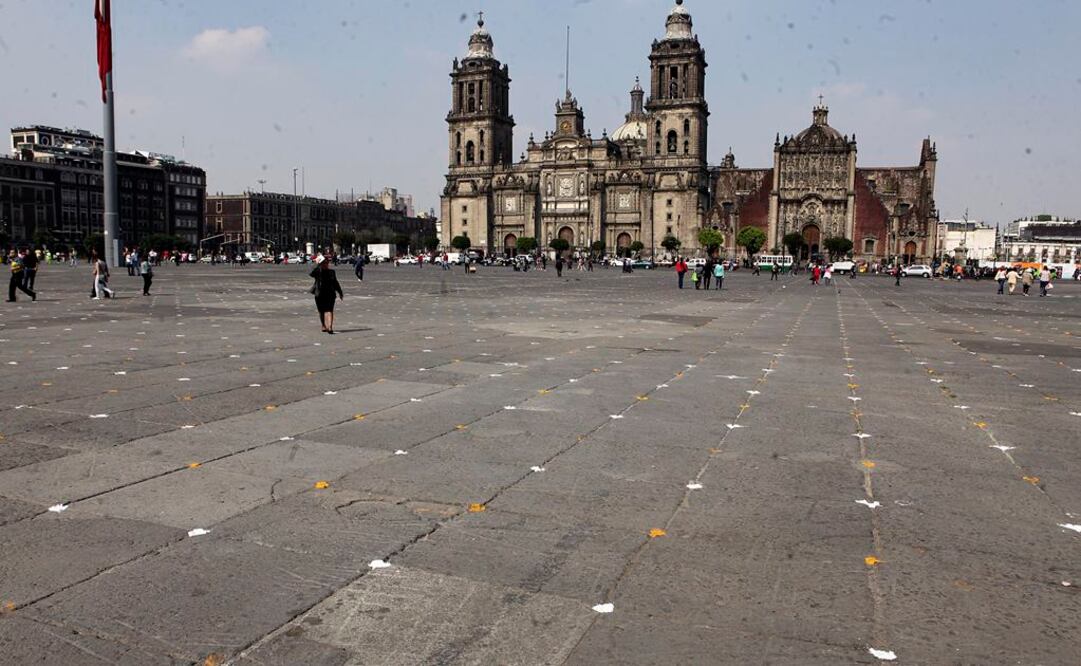 ALERTA VIAL. Una marcha saldrá de la Plaza de la Constitución rumbo al Monumento a la Revolución