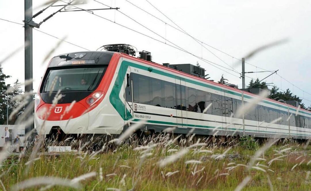 Inauguración del Tren Insurgente en la estación Santa Fe que conectará a Toluca, Estado de México, con la zona poniente de la capital el 31 de agosto de 2024. Foto: Presidencia/Cuartoscuro