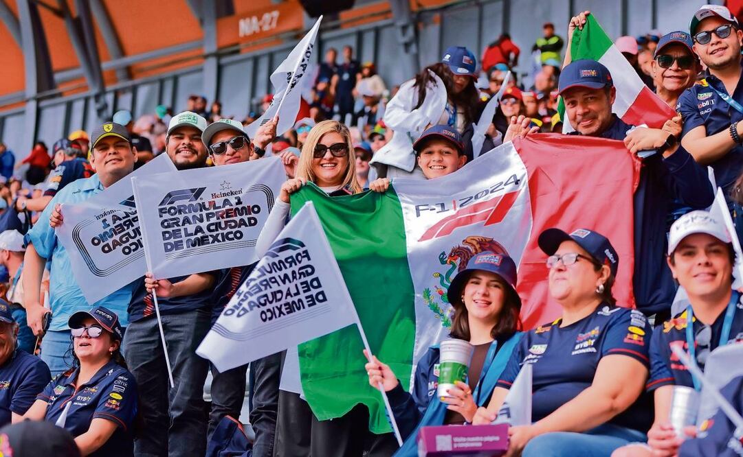 El número de aficionados ha ido en aumento, año tras año, en el GP. Foto: IMAGO7