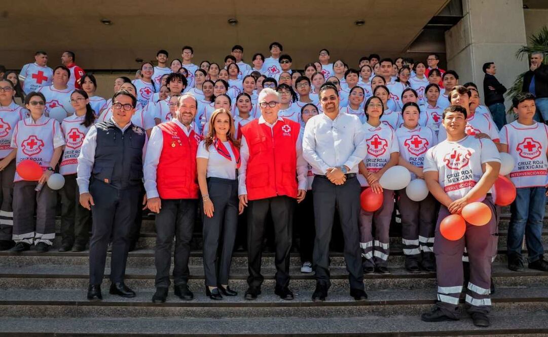 Rubén Rocha Moya, gobernador de Sinaloa, en el marco del inicio de la Colecta Anual 2025 de la Cruz Roja Mexicana. Foto: Especial