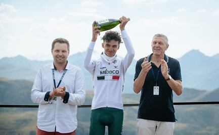 El ciclista mexicano Isaac del Toro hace historia y conquista la sexta etapa del Tour de Francia sub-23