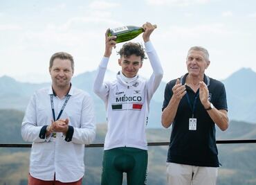 El ciclista mexicano Isaac del Toro hace historia y conquista la sexta etapa del Tour de Francia sub-23