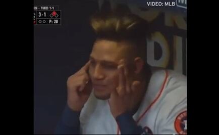 Jugador de Astros realiza seña racista