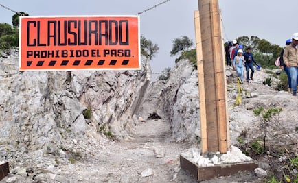 Clausuran mina que ocasionó derrumbe en Hidalgo