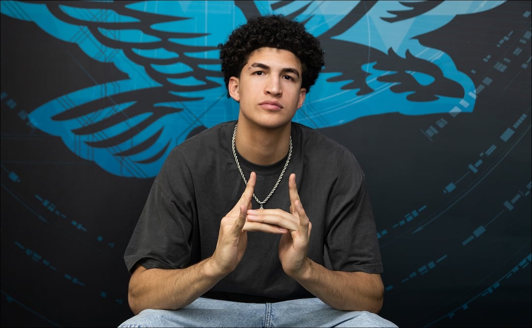 Karim López puede hacer historia para México en el Draft de la NBA 2026  / FOTO: Archivo EL UNIVERSAL