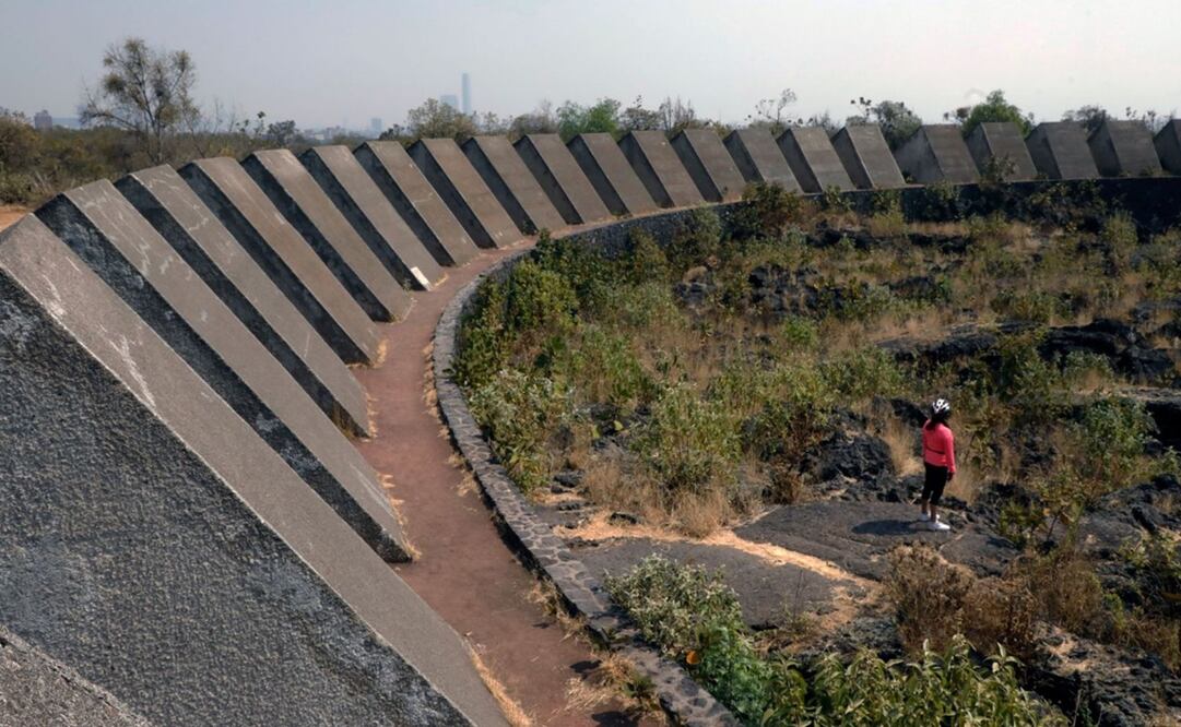 Espacio escultórico de la UNAM. Foto: Barry Domínguez/UNAM.