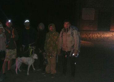 Rescatan a seis personas extraviadas en Los Dinamos